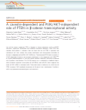 Cover page: A caveolin-dependent and PI3K/AKT-independent role of PTEN in β-catenin transcriptional activity