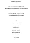 Cover page: Making Visible the Complexities of Problem Solving: An Ethnographic Study of a General Chemistry Course in a Studio Learning Environment