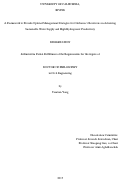 Cover page: A Framework to Provide Optimal Management Strategies for California’s Reservoirs in Achieving Sustainable Water Supply and High Hydropower Productivity