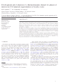 Cover page: Development and evaluation of a thermodynamic dataset for phases of interest in CO2 mineral sequestration in basaltic rocks