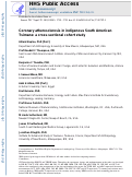 Cover page: Coronary atherosclerosis in indigenous South American Tsimane: a cross-sectional cohort study