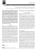 Cover page: Thermodynamics of Nanoscale Calcium and Strontium Titanate Perovskites
