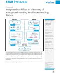 Cover page: Integrated workflow for discovery of microprotein-coding small open reading frames.