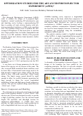 Cover page: OPTIMIZATION STUDIES FOR THE ADVANCED PHOTOINJECTOR EXPERIMENT (APEX)