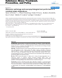 Cover page: Character pathology and neuropsychological test performance in remitted opiate dependence