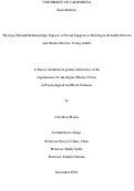 Cover page: Thriving Through Relationships: Impacts of Social Support on Thriving in Sexually-Diverse and Gender-Diverse Young Adults