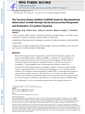 Cover page: The Tyrosine Kinase Inhibitor Gefitinib Restricts Mycobacterium tuberculosis Growth through Increased Lysosomal Biogenesis and Modulation of Cytokine Signaling