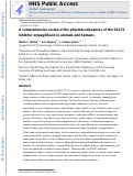 Cover page: A comprehensive review of the pharmacodynamics of the SGLT2 inhibitor empagliflozin in animals and humans