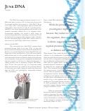 Cover page: Junk DNA