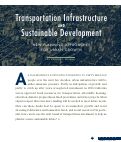 Cover page: Transportation Infrastructure and Sustainable Development