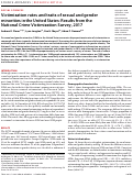 Cover page: Victimization rates and traits of sexual and gender minorities in the United States: Results from the National Crime Victimization Survey, 2017