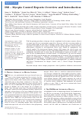 Cover page: IMI - Myopia Control Reports Overview and Introduction.