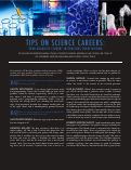 Cover page: TIPS ON SCIENCE CAREERS: YOUR GRADUATE STUDENT INSTRUCTORS SHARE WISDOM