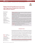 Cover page: Platelet-Derived Growth Factor Is Associated with Progression of Symptomatic Intracranial Atherosclerotic Stenosis