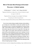 Cover page of Role of tectonic rock damage in erosional processes: A global analysis.