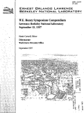Cover page: Warren E. Henry Symposium Compendium