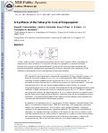 Cover page: Synthesis of the Tetracyclic Core of Exiguaquinol
