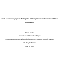 Cover page of Youth-led Civic Engagement: Participation in Changeist and Socio-emotional and Civic Development