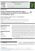 Cover page: Drying of freshly harvested almonds using a stockpile heated and ambient air dryer (SHAD) with an air distributor -part 2