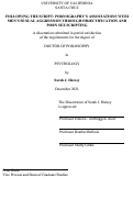 Cover page: Following the Script: Pornography’s Associations with Men’s Sexual Aggression Through Objectification and Porn Sex Scripting