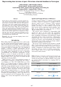 Cover page: Representing time in terms of space: Directions of mental timelines in Norwegian