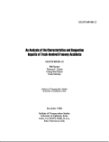 Cover page: An Analysis of the Characteristics and Congestion Impacts of Truck-Involved Freeway Accidents