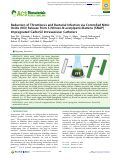 Cover page: Reduction of Thrombosis and Bacterial Infection via Controlled Nitric Oxide (NO) Release from S‑Nitroso‑N‑acetylpenicillamine (SNAP) Impregnated CarboSil Intravascular Catheters