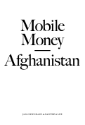 Cover page of Mobile Money: Afghanistan