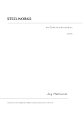 Cover page: Steelworks