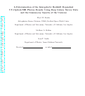 Cover page: A Determination of the Intergalactic Redshift Dependent UV-Optical-NIR Photon Density Using Deep Galaxy Survey Data and the Gamma-ray Opacity of the Universe