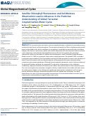 Cover page: Satellite Chlorophyll Fluorescence and Soil Moisture Observations Lead to Advances in the Predictive Understanding of Global Terrestrial Coupled Carbon‐Water Cycles