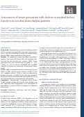 Cover page: Association of serum potassium with decline in residual kidney function in incident hemodialysis patients.