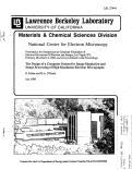 Cover page: The Design of a Computer System for Image Simulation and Image Processing of High Resolution Electron Micrographs
