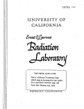 Cover page: MEASUREMENT OF INDEX OF REFRACTION AND DIELECTRIC CONSTANT FOR FREON-I3