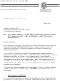 Cover page of UC Comments in Response to Notice of Proposed Rulemaking (Docket No. 2012070327), “Rights to Federally Funded Inventions and Licensing of Government Owned Inventions”