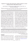 Cover page: Comparison of economic returns among genetic evaluation strategies in a 2-tiered Charolais-sired beef cattle production system1,2