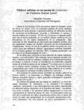 Cover page: Matices cubistas en un poema de Canciones de Federico García Lorca