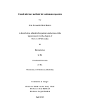 Cover page: Causal inference methods for continuous exposures