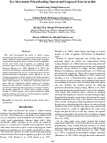 Cover page: Eye movements when reading spaced and unspaced texts in Arabic