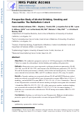 Cover page: Prospective Study of Alcohol Drinking, Smoking, and Pancreatitis