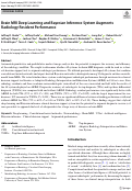 Cover page: Brain MRI Deep Learning and Bayesian Inference System Augments Radiology Resident Performance