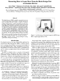 Cover page: Measuring More to Learn More From the Block Design Test: A Literature Review