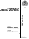 Cover page: California In Context: Long-Term Scenarios Of Energy Efficiency And Renewable Energy