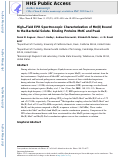 Cover page: High-Field EPR Spectroscopic Characterization of Mn(II) Bound to the Bacterial Solute-Binding Proteins MntC and PsaA