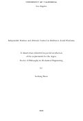 Cover page: Independent Position and Attitude Control on Multirotor Aerial Platforms