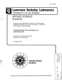 Cover page: A Daylight Design Tool Using Hypercard on the Macintosh