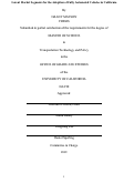 Cover page: Latent Market Segments for the Adoption of Fully Automated Vehicles in California