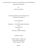 Cover page: Seismic Performance of Reinforced Concrete Bridges Allowed to Uplift During Multi-Directional Excitation