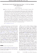 Cover page: Dijet Resonance Search with Weak Supervision Using s=13 TeV pp Collisions in the ATLAS Detector