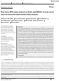 Cover page: Real‐time XFEL data analysis at SLAC and NERSC: A trial run of nascent exascale experimental data analysis